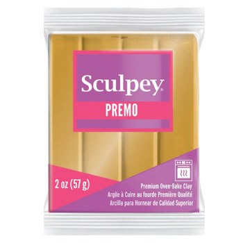 SCULPEY PREMO ACCENTS 2oz 18k GOLD