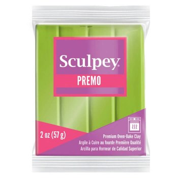 SCULPEY PREMO ACCENTS 2oz BRIGHT GREEN PEARL