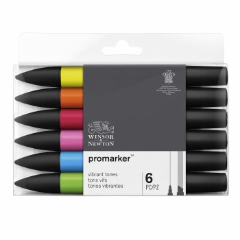 PROMARKER Set Vibrant Tones 6s