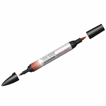 Winsor & Newton Watercolour Marker Burnt Red