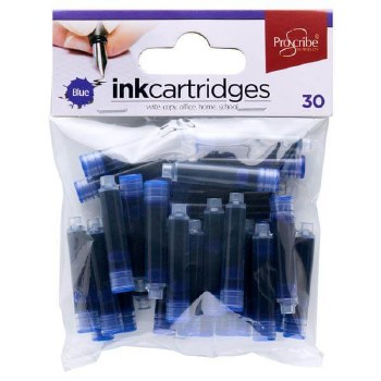 Proscribe Blue Ink Color Cartridges - 30 pack