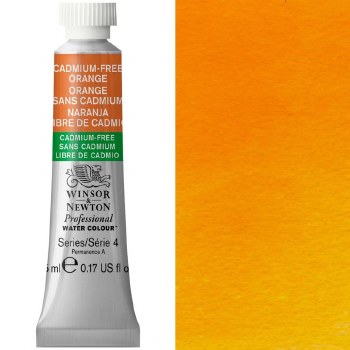 W&N Professional Watercolours 5ml Cadmium Free Orange