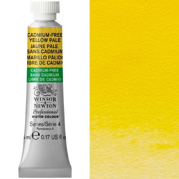 W&N Professional Watercolours 5ml Cadmium Free Yellow Pale
