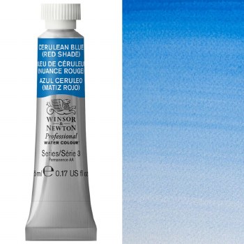 W&N Professional Watercolours 5ml Cerulean Blue (Red Shade)