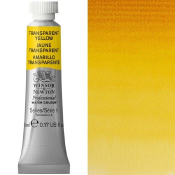 W&N Professional Watercolours 5ml Transparent Yellow
