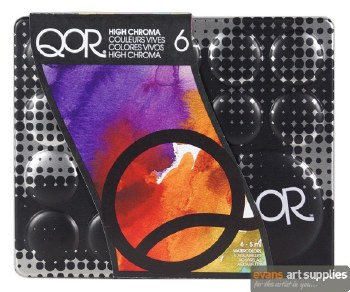 QoR Watercolour High Chroma Set 6 x 5ml