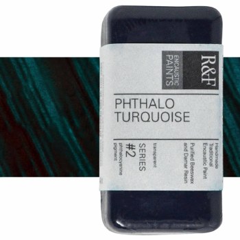 R&F Encaustic Paint 40ml Phthalo Turquoise