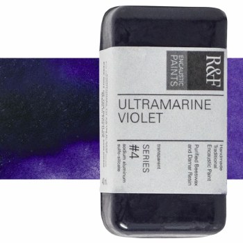 R&F Encaustic Paint 40ml Ultramarine Violet