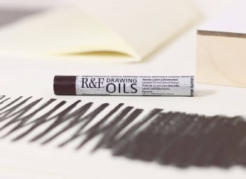 R&F Drawing Oils Cherry Absinthe