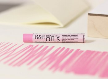 R&F Drawing Oils Dianthus Pink
