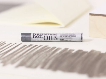 R&F Drawing Oils Iridescent Pewter
