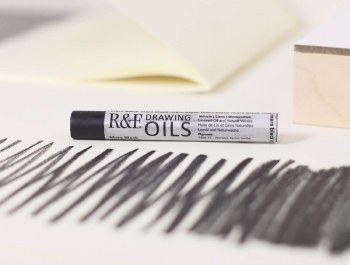 R&F Drawing Oils Mars Black