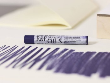 R&F Drawing Oils Midnight Blue