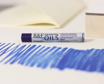 R&F Drawing Oils Phthalo Blue