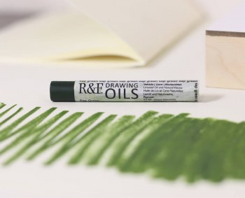 R&F Drawing Oils Sap Green