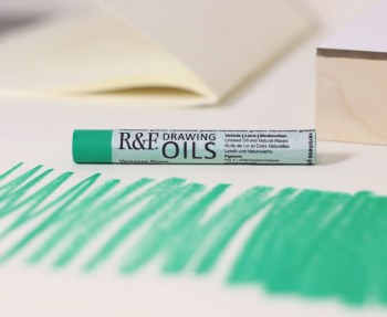 R&F Drawing Oils Veronese Green