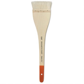 R&F Encaustic Hake Brush 2.5"