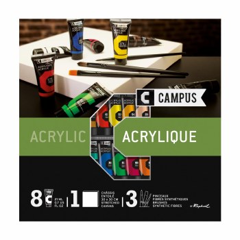 Campus Acrylic & Canvas Set