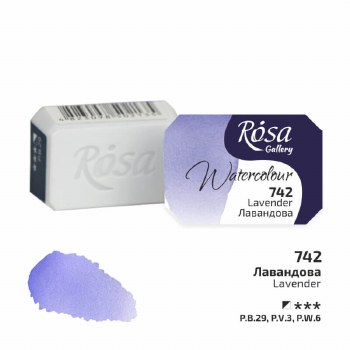 Rosa Full-Pan Watercolour - Lavender 742