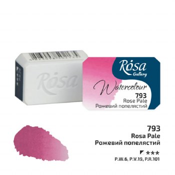 Rosa Full-Pan Watercolour - Rose Pale 793