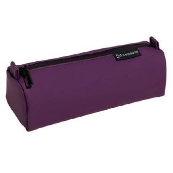 Semi Round Pencil Case - Aubergine