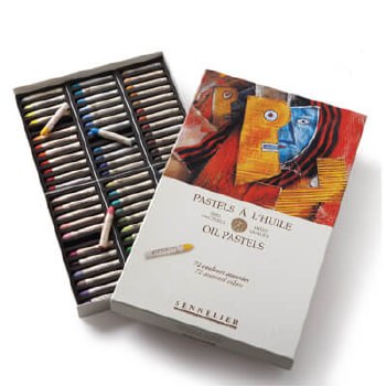 Sennelier Oil Pastels - Assorted 72 colours
