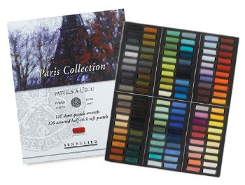 Sennelier Soft Pastels - Paris Collection Set of 120 half-pastels