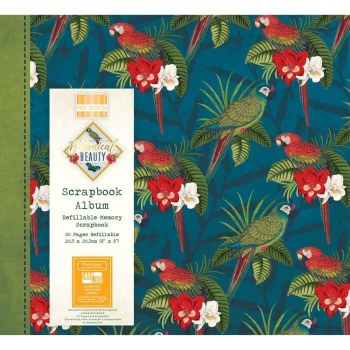 First Edition Scrapbook Album 8x8" - Botanical Beauty
