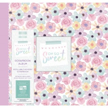 First Edition Scrapbook Album 12x12" - Oh So Sweet