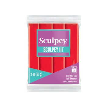 SCULPEY III 2oz RED HOT RED