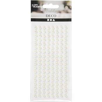 Self Adhesive Half-Bead Pearls