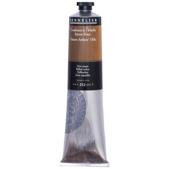 Sennelier Artists Oil Colour 200ml Yellow Ochre 252