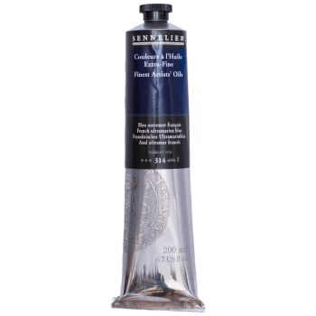 Sennelier Artists Oil Colour 200ml French Ultramarine Blue 314