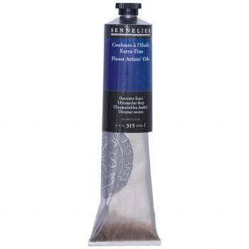 Sennelier Artists Oil Colour 200ml Ultramarine Deep 315