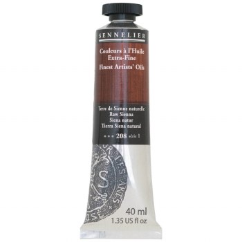 Sennelier Artists Oil Colour 40ml Raw Sienna 208