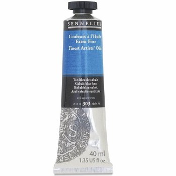 Sennelier Artists Oil Colour 40ml Cobalt Blue Hue 303