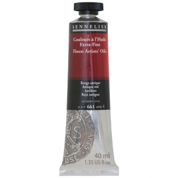 Sennelier Artists Oil Colour 40ml Antique Red 661