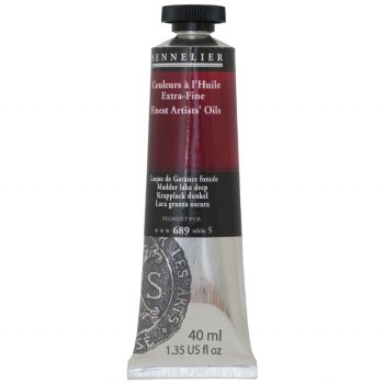 Sennelier Artists Oil Colour 40ml Madder Lake Deep 689