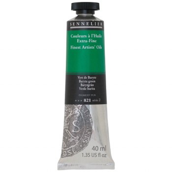 Sennelier Artists Oil Colour 40ml Baryte Green 821