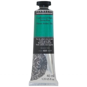 Sennelier Artists Oil Colour 40ml Cobalt Green Light 833