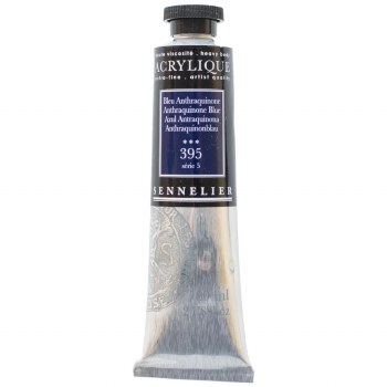 Sennelier Artists Acrylic 60ml Anthraquinone Blue 395