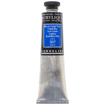 Sennelier Artists Acrylic 60ml Cobalt Blue 307