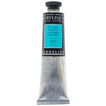 Sennelier Artists Acrylic 60ml Cobalt Teal 337