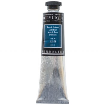 Sennelier Artists Acrylic 60ml Delft Blue 349