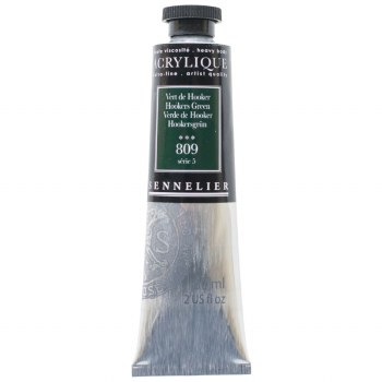 Sennelier Artists Acrylic 60ml Hooker's Green 809