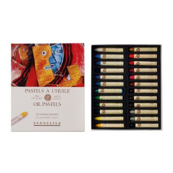 Sennelier Oil Pastels - Assorted 24 colours
