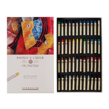 Sennelier Oil Pastels - Assorted 48 colours