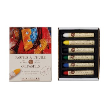 Sennelier Oil Pastels - Discovery Set 6 colours