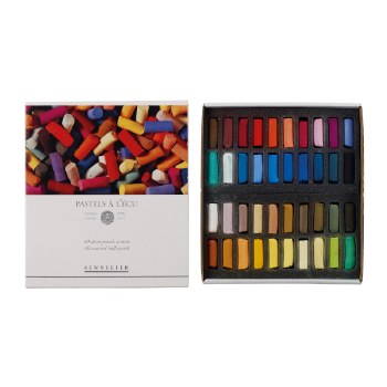 Sennelier Soft Pastels - Standard Set of 40 half-pastels