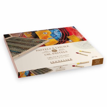 Sennelier Oil Pastels - Wooden Box of 125